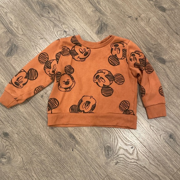 Disney Other - 3T Boys Rusty Brown Disney Junior Mickey Mouse Sweatshirt - NEW WITHOUT TAGS!
